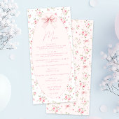 Schattigee Roze Coquette Bow Bloemen Baby Meisje D Menu