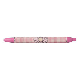 Schattigee Roze Crème Polka Dot Pen