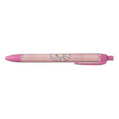 Schattigee Roze Crème Polka Dot Pen (Bodem)