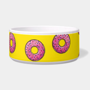 Schattigee roze donuts voerbakje