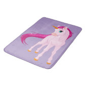 Schattigee Roze Eenhoorn Badmat (Gekanteld)