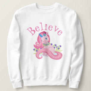 Schattigee Roze Eenhoorn Geloven Trui