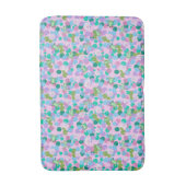 Schattigee roze en groene kikkers en lelie pads Gi Badmat (Voorkant Verticaal)