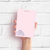 Schattigee roze en Paarse slang Post-it® Notes