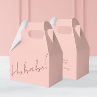 Schattigee Roze Galentine's Day Babe Red Script Be