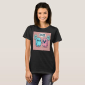 Schattigee Roze Geest: Knuffel Mij! :( nr. 15 T-shirt (Voorkant volledig)