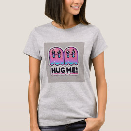 Schattigee Roze Geest: Knuffel Mij! :( nr. 23 T-shirt