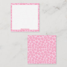 Schattigee roze gepersonaliseerde preppy