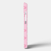 Schattigee Roze Girly Floral Case-Mate iPhone Case (Achterkant / Links)
