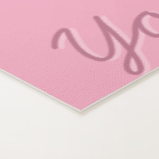 Schattigee Roze Girly Yoga Mat