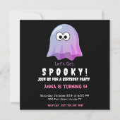 Schattigee Roze Google Eyes Ghost: Spooky & Whimsi (Voorkant)
