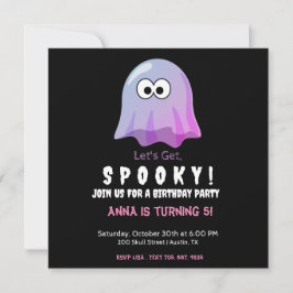 Schattigee Roze Google Eyes Ghost: Spooky & Whimsi