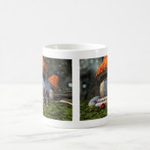 Schattigee roze-harige fee ontmoet lieveheersbeest koffiemok (Center)