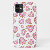 Schattigee roze hart koekjes Case-Mate iPhone case (Achterkant)