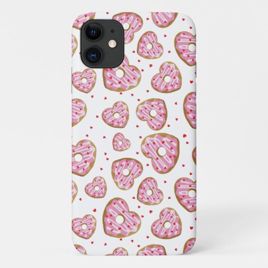 Schattigee roze hart koekjes Case-Mate iPhone case (Achterkant)