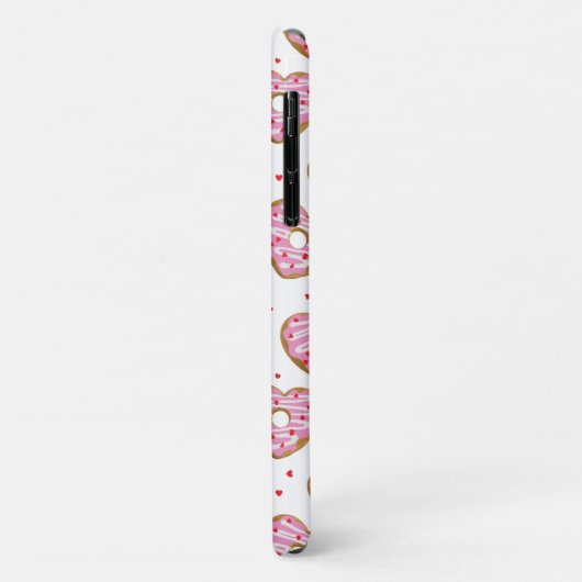 Schattigee roze hart koekjes Case-Mate iPhone case (Achterkant/links)