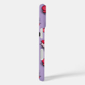 Schattigee roze harten gepersonaliseerde naam Case-Mate iPhone case (Achterkant / Rechts)