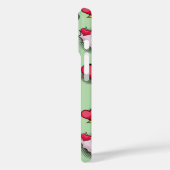 Schattigee roze harten gepersonaliseerde naam Case-Mate iPhone case (Achterkant / Links)