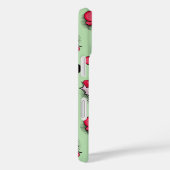 Schattigee roze harten gepersonaliseerde naam Case-Mate iPhone case (Achterkant / Rechts)