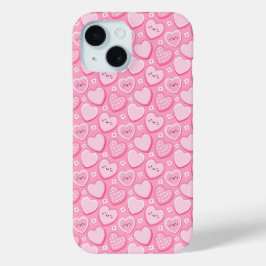 Schattigee Roze Harten Meisje iPhone / iPad case
