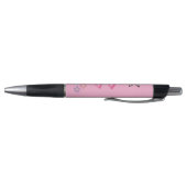Schattigee Roze Kawaii Pen met Harten, Sterren & B (Bodem)