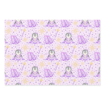 Schattigee Roze Kerst Sugarplum Penguin