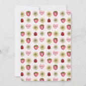 Schattigee Roze Koppels Valentijns Baby shower Kaart (Achterkant)