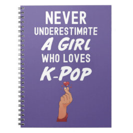 Schattigee Roze Kpop Gifts Meisje Kawaii Korea Pop Notitieboek