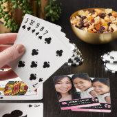 Schattigee Roze Mama En Mij Naam Pokerkaarten (Insitu)