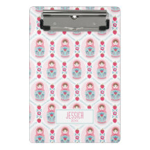 Schattigee Roze Matryoshka Nesting Doll