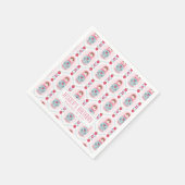 Schattigee Roze Matryoshka Nesting Doll Servet (Hoek)