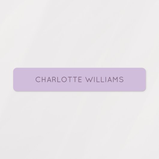 Schattigee Roze Meisjes Terug naar School Waterdic Labels (Design 1)