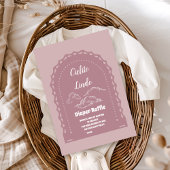 Schattigee Roze Mexicaanse Cielito Lindo Diapper R Informatiekaartje