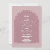 Schattigee roze Mexicaanse Cielito Lindo Kaart (Voorkant)