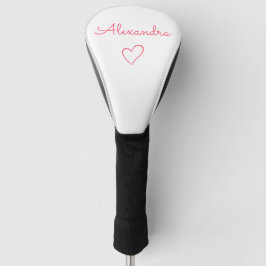 Schattigee Roze Naam Douane Golfheadcover