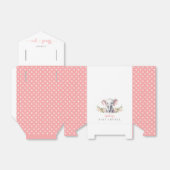 Schattigee Roze Olifant Baby Meisje Douche Bedankt Bedankdoosjes (Uitgevouwen)