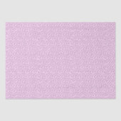 Schattigee Roze Paarse Polka Dots Tissuepapier (Voorkant)