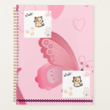Schattigee Roze Planner