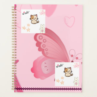 Schattigee Roze Planner