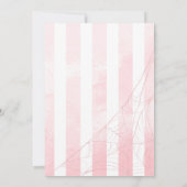 Schattigee roze pompoen waterverf kinder Halloween Kaart (Achterkant)