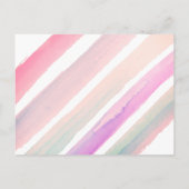 Schattigee roze poot foto verjaardagsfeestuitnodig uitnodiging briefkaart (Achterkant)