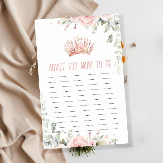 Schattigee Roze Prinses Tiara Floral Advies voor M