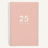 Schattigee Roze School Notitieboek (Voorkant)