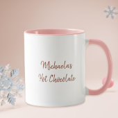 Schattigee Roze Sneeuwman Mok