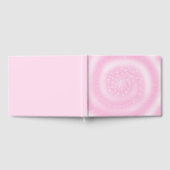 Schattigee Roze Sparkly Sterrenspiraal Gastenboek (Volledig)