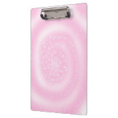 Schattigee Roze Sparkly Sterrenspiraal Klembord (Links)