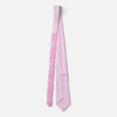 Schattigee Roze Sparkly Sterrenspiraal Stropdas (Achterkant)