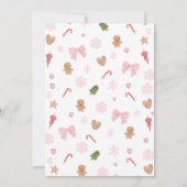 Schattigee Roze Suiker Plum Fairy Notenkraker Verj Kaart (Achterkant)