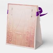 Schattigee roze uil dank u Baby shower Bedankdoosjes (Achterkant)