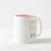 Schattigee Roze Valentijnsdag Mok (Voorkant rechts)